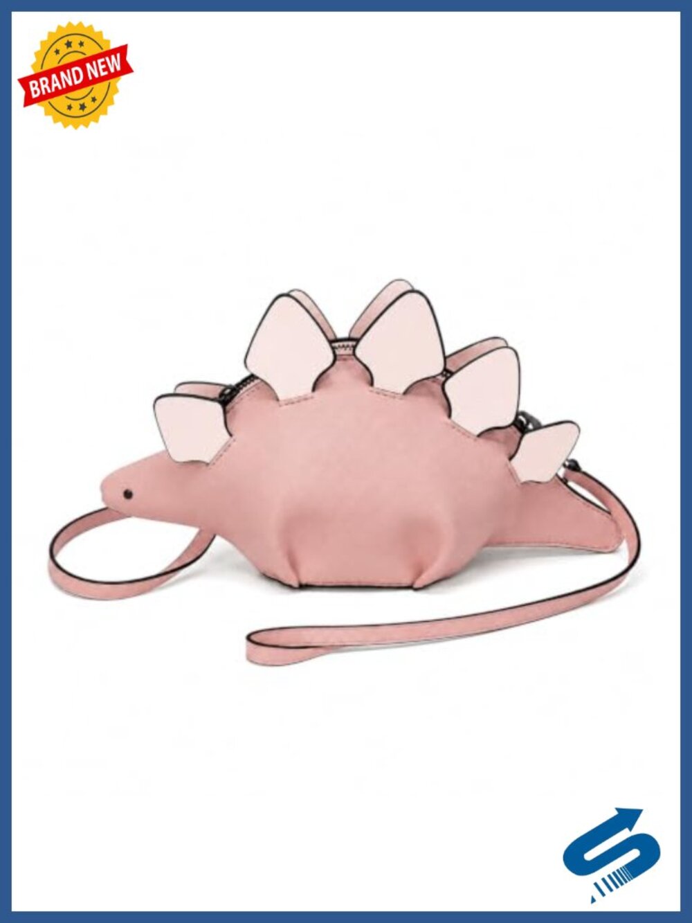 Cute Fish Purse Animal Bag - Women Fun Clutch Novelty Shark Crossbody Bag